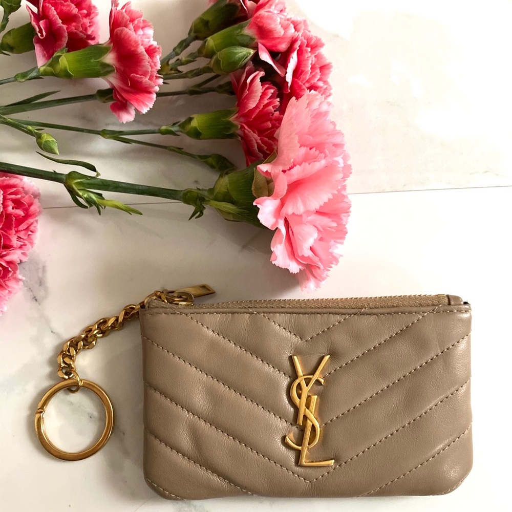 Saint Laurent Zippered Card Case